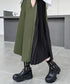 Side Pleat Wide Pants